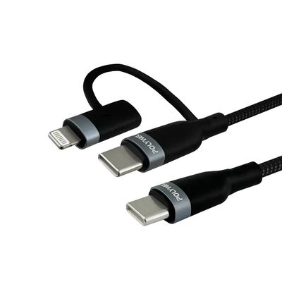 TYPEC-C+I充電傳輸線-1M PWM660