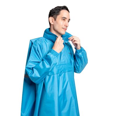 P2義式輕量雨衣2XL~4XL-藍/紅