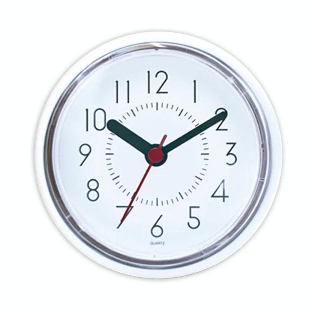 圓型吸盤防水鬧鐘 EDS-A71