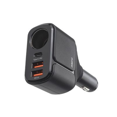 RB13車用擴充+2U+TC充電器