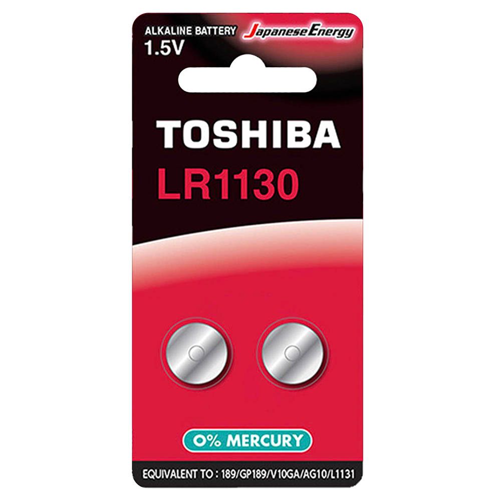 東芝鈕扣電池LR1130(LR54)-2入 TB-LR1130
