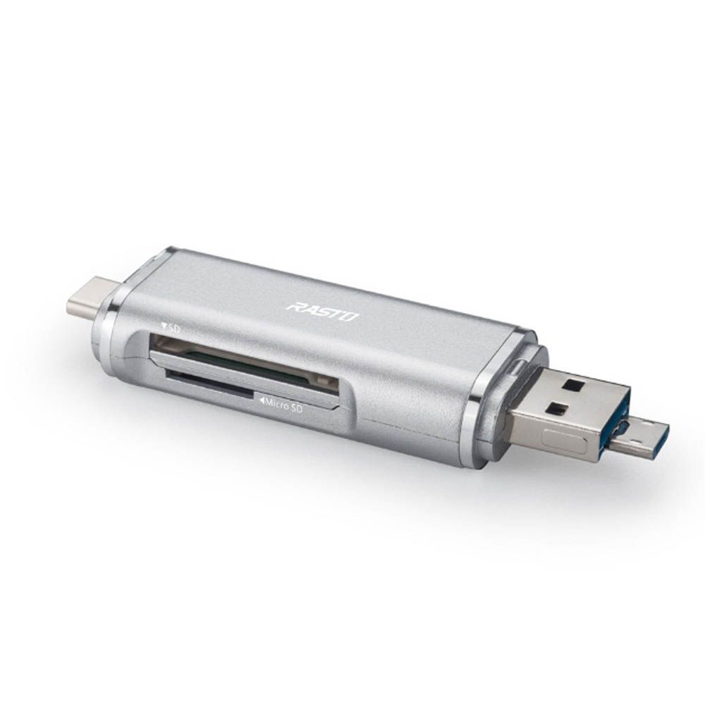多功3合1讀卡機(TYPEC+MICRO+USB) RT6