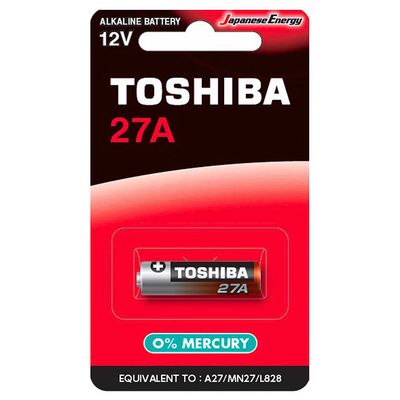 東芝鈕扣電池27A-1入