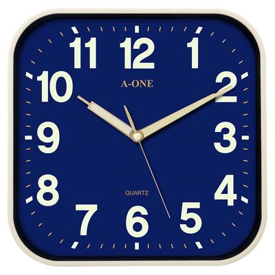TG-0342雅白藍方形掛鐘-28