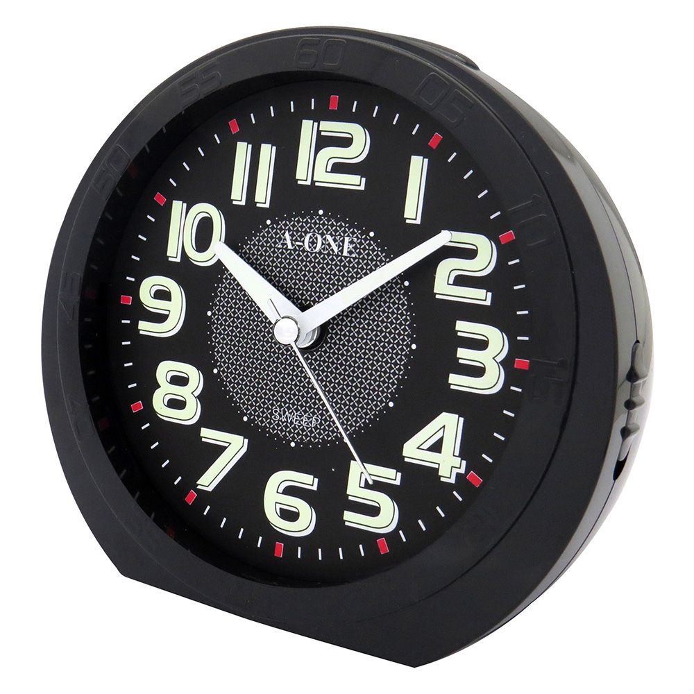 大夜光字掛鐘(白/灰/紅/黑) TG-0601
