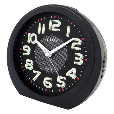 大夜光字掛鐘(白/灰/紅/黑) TG-0601