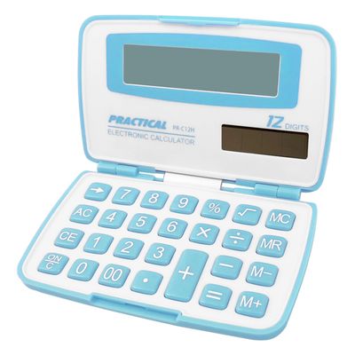 實用牌盒子計算機(藍/粉) PR-C12H