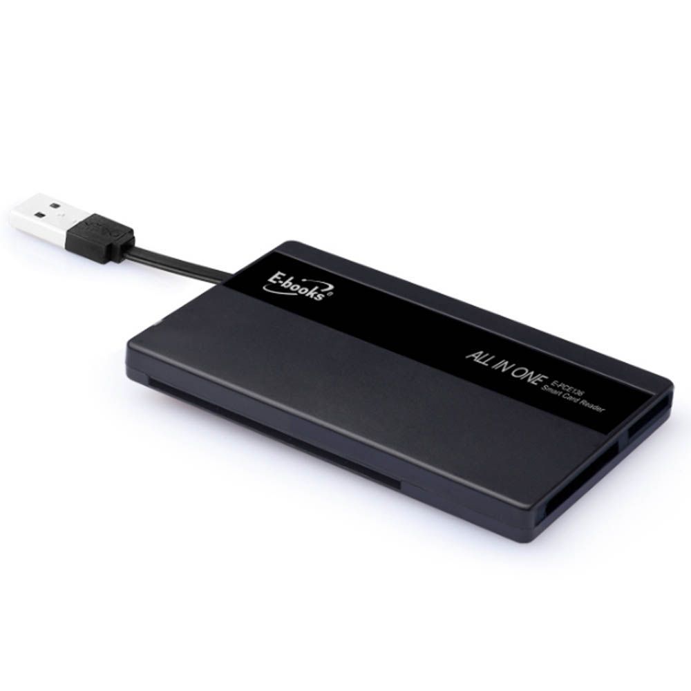 晶片+記憶卡複合讀卡機 T26