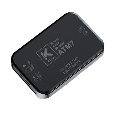 ATM7晶片讀卡機-黑色