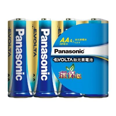 Panasonic國際藍色鈦鹼3號電池4入 LR6EGT/4S