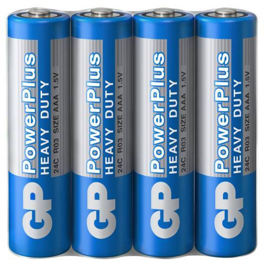 GP 超霸 GP4/4 GP碳鋅4號4入-藍