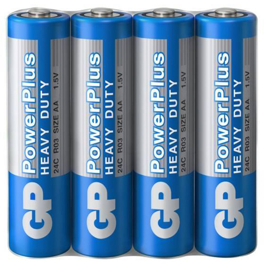 GP 超霸 GP3/4 GP碳鋅3號4入-藍