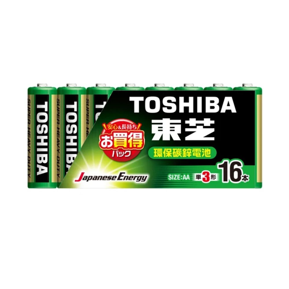 東芝 TG3-16B 碳鋅3號-16入