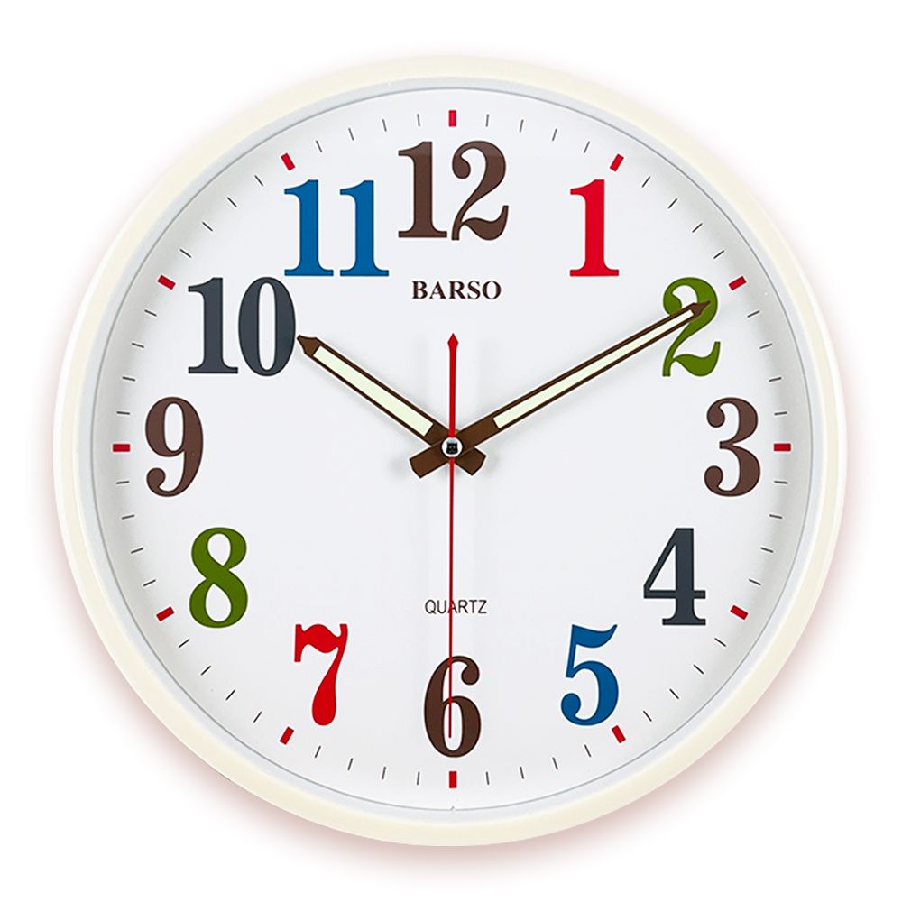 BS-808多彩靜音掛鐘-33