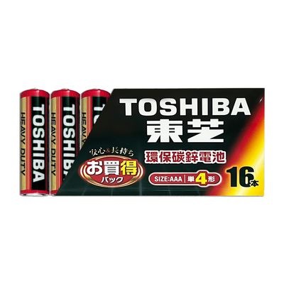 東芝碳鋅4號16入-紅 TOSK0316