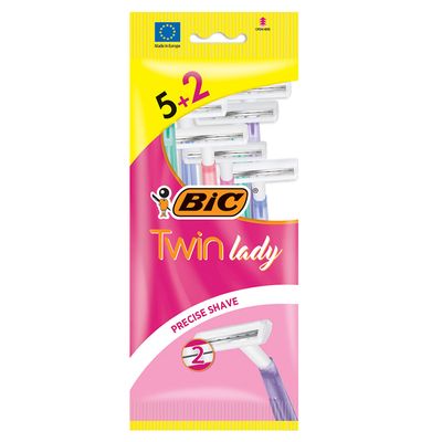 法國BIC 女仕雙層輕便除毛刀-5+2入 LAD319115
