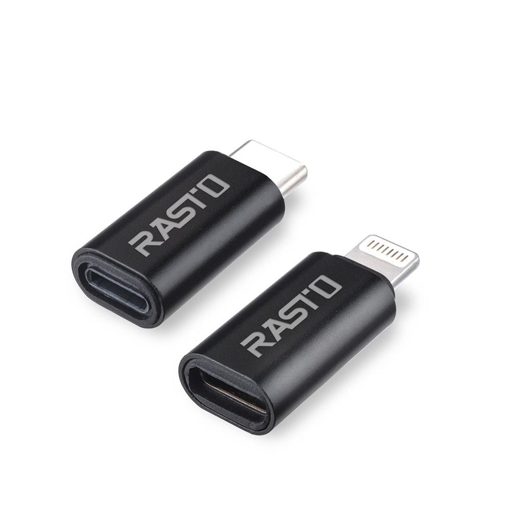 RX31 Type C雙向互轉鋁製轉接頭2入組 R-IPB035