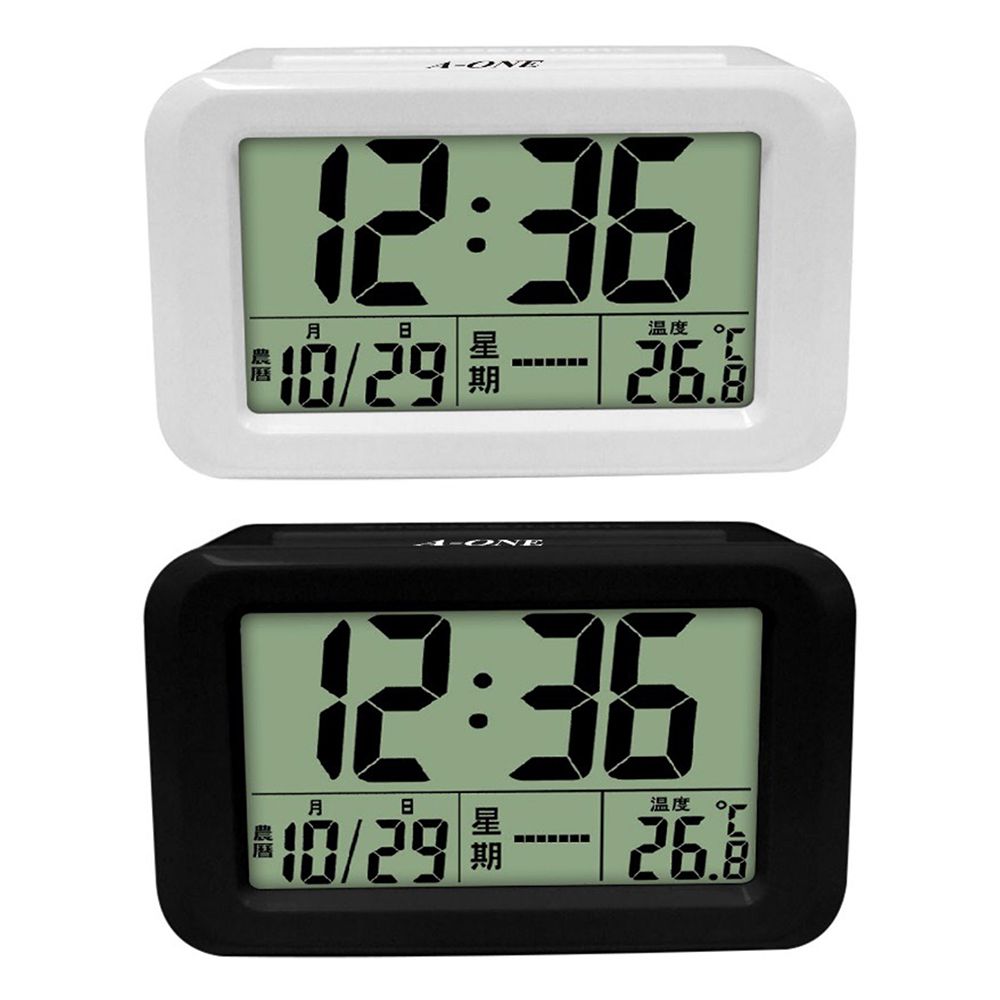 TG-072多功能藍光LCD顯示鬧鐘/2色 CATG-072