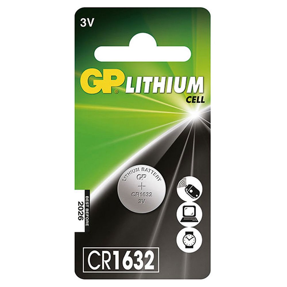 GP鈕扣電池CR1632-1入 1632-003