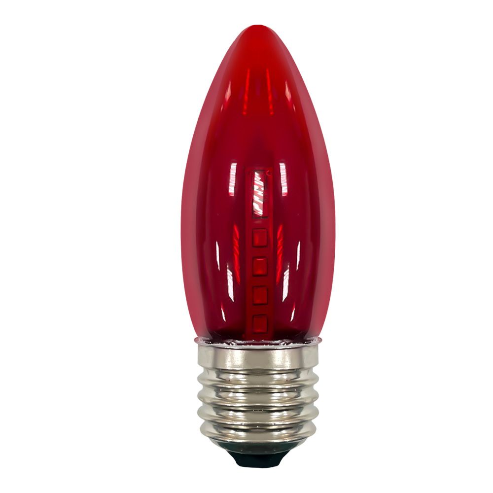 PTL-151R LED大尖燈泡15W1入-紅光(E27)
