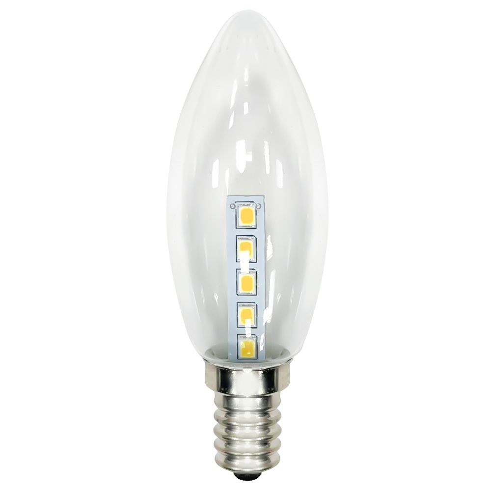 PTL-154Z LED小尖燈泡15W1入-暖光(E12)