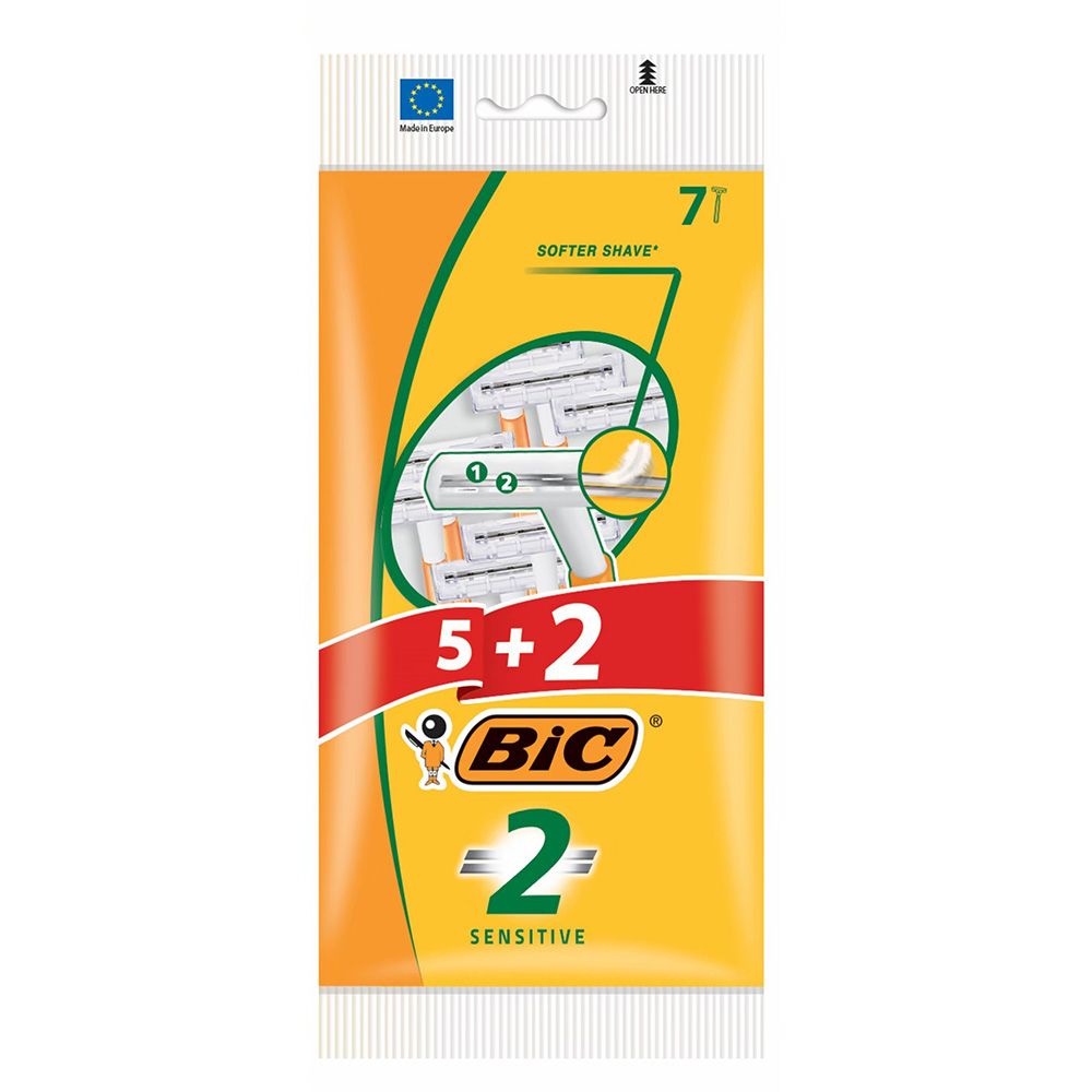 法國BIC 雙層輕便刮鬍刀-5+2入 FLE319104