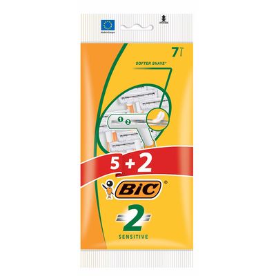法國BIC 雙層輕便刮鬍刀-5+2入 FLE319104