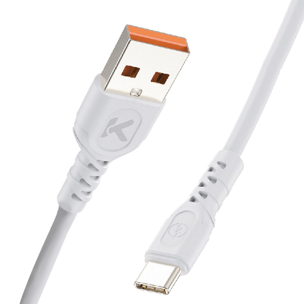 GB2 USB-TYPEC 充電傳輸線 1.2M 白