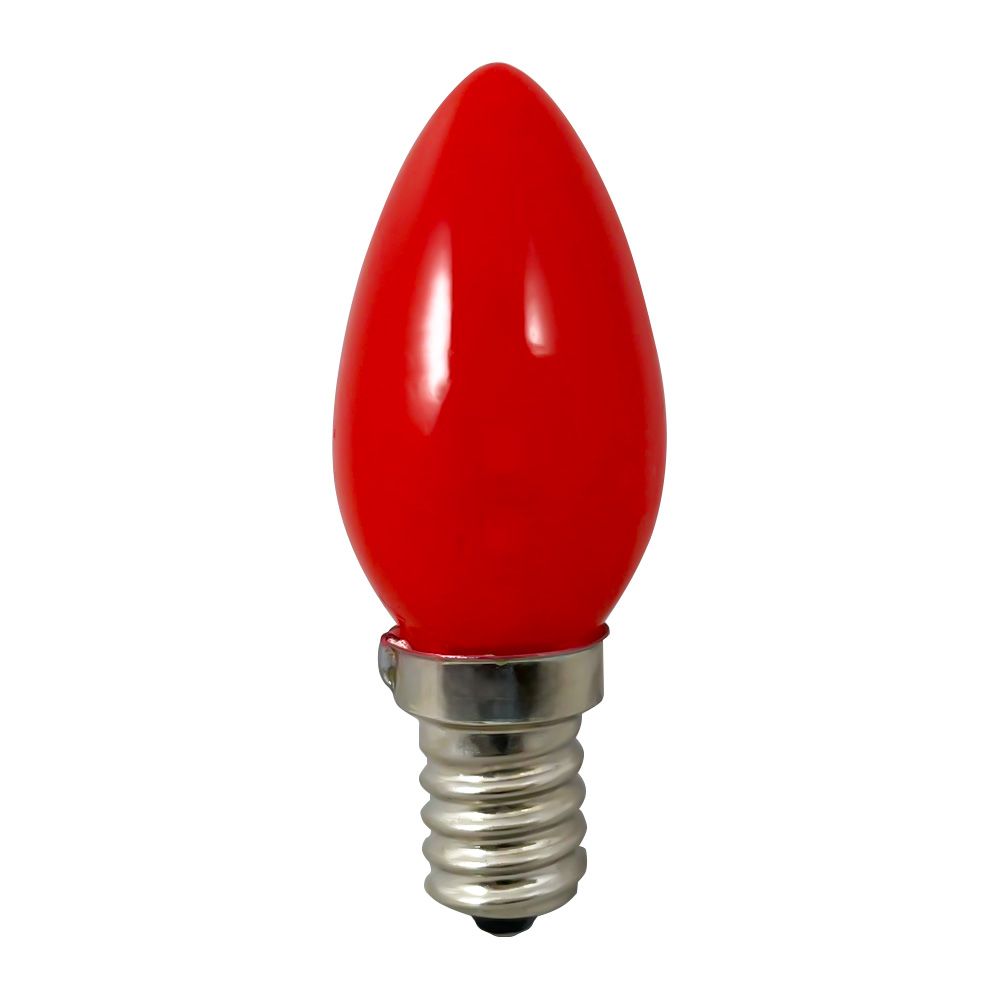 PTL-2W1R LED燈泡2W1入-紅光(E12)