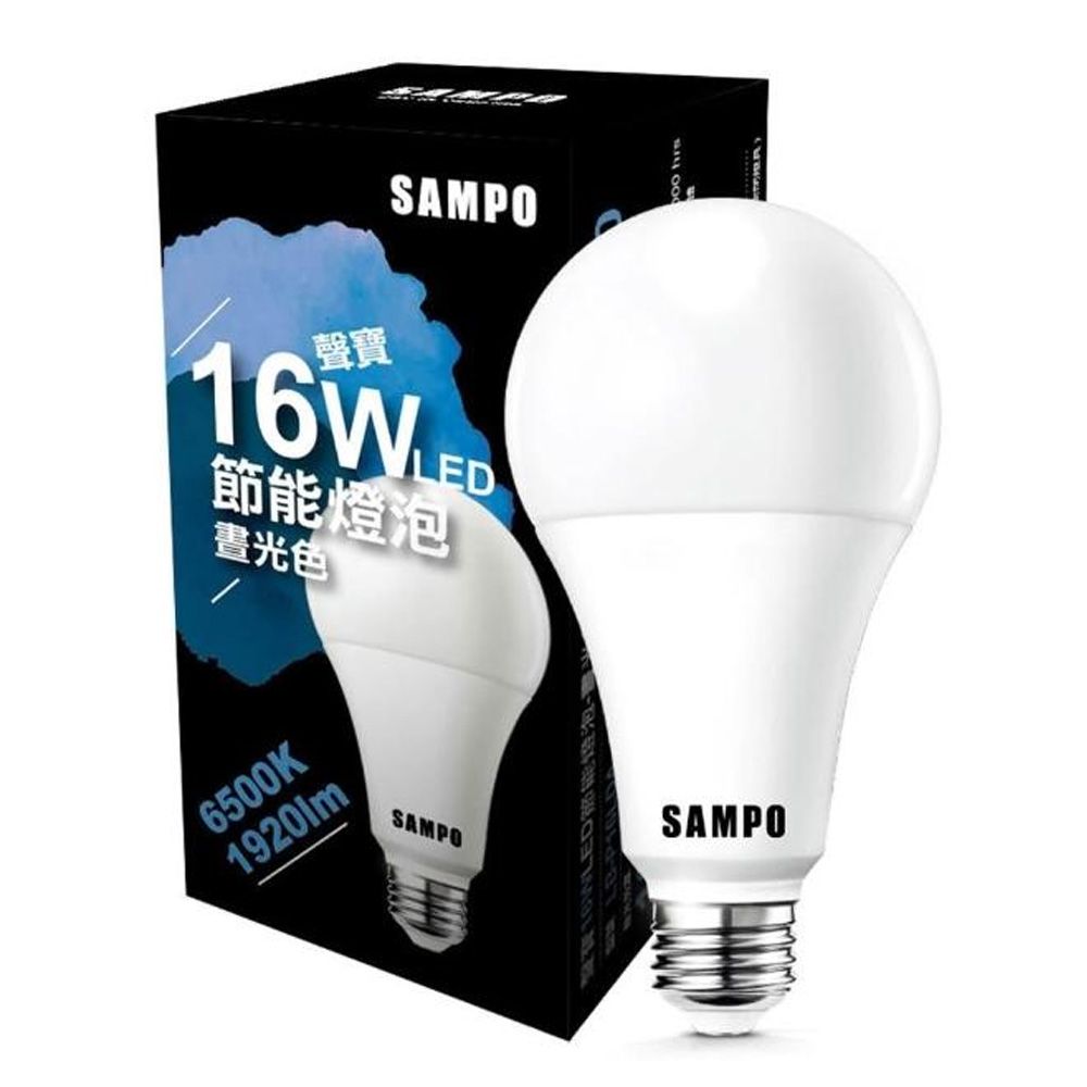 聲寶16WLED燈泡-白光 CSPLED16W