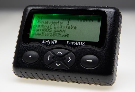 Digitaler Meldeempfänger EuroBOS WP