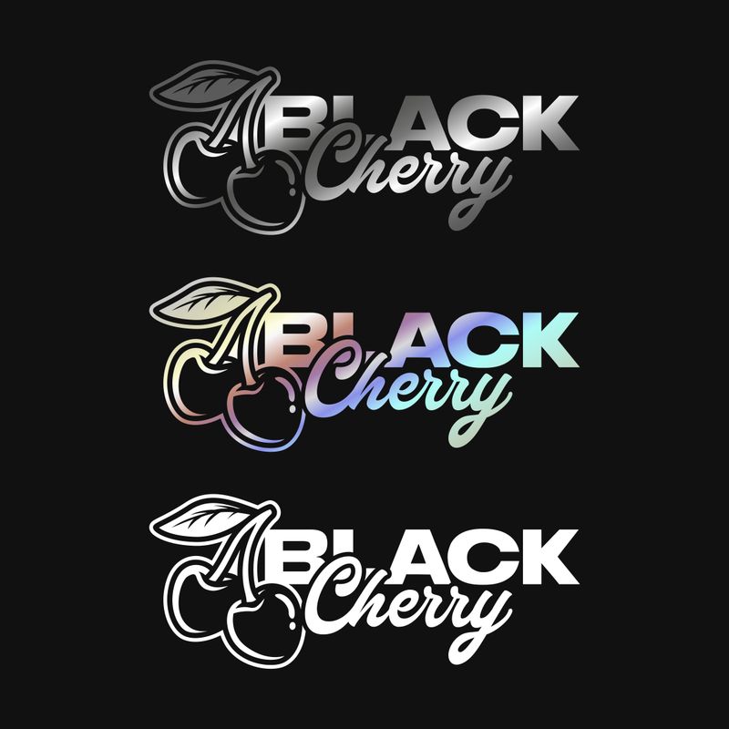 "Black Cherry" Sticker