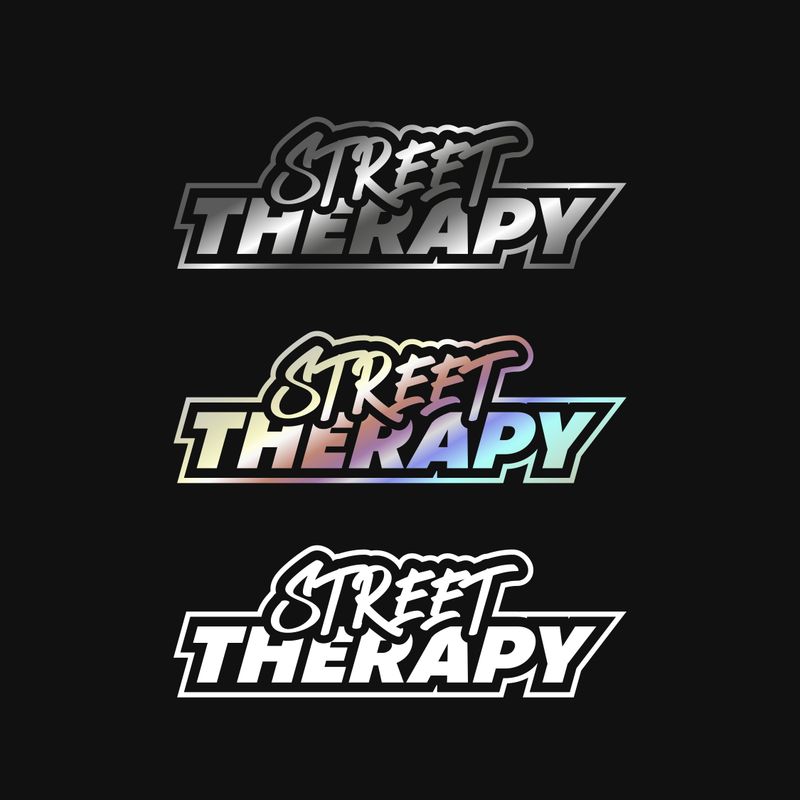 "Street Therapy" Sticker