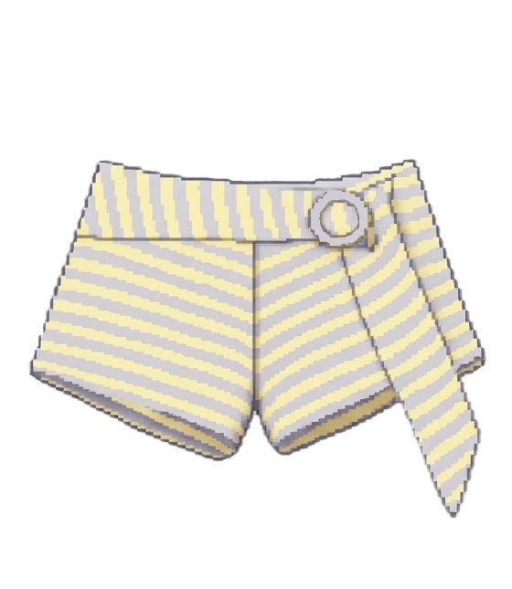 Lemon Drop Mini Shorts