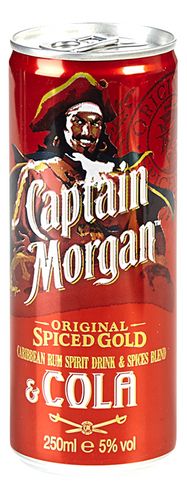 Captain Morgan Cola 5°c