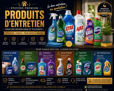 Produits d'entretien