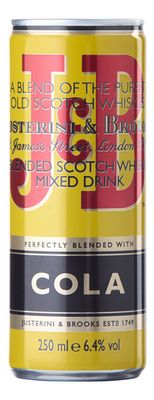 J&amp;B Cola 6,4°c