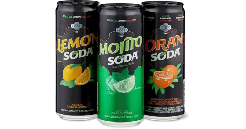 Lemon Oran Mojito Soda