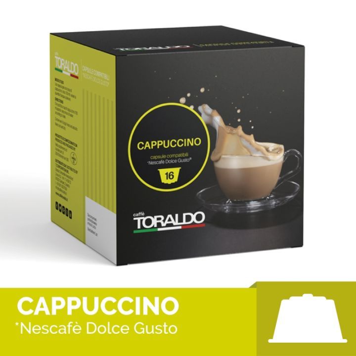 Toraldo Cappuccino 16pcs Dolce Gusto