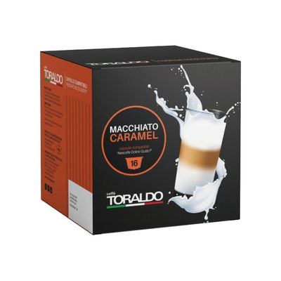 Toraldo Machiatto Caramel 16pcs Dolce Gusto