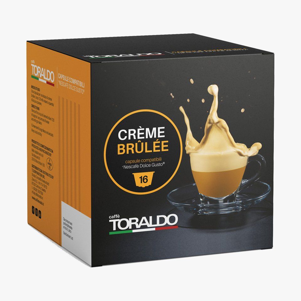 Toraldo Crème Brulée 16pcs Dolce Gusto