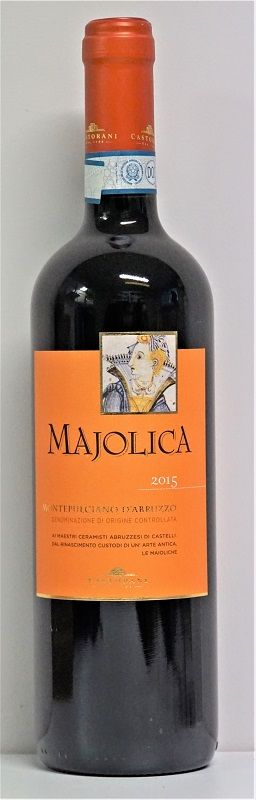 Montepulciano d'Abruzzo Majolica