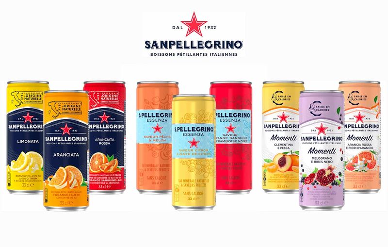 San Pellegrino Aromatisée 24x33Cl