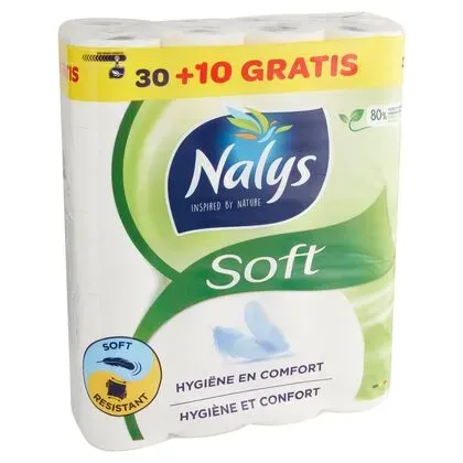 Nalys Papier Wc 40pcs
