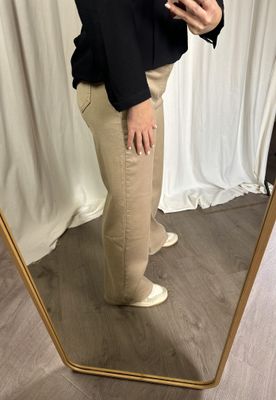 Rosa jeans taupe