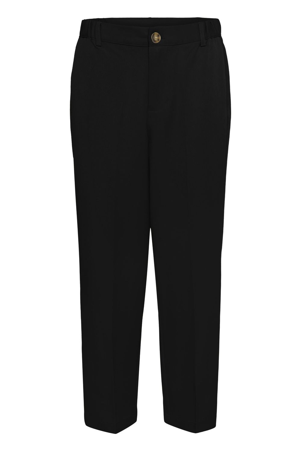 Heather cropped pants zwart