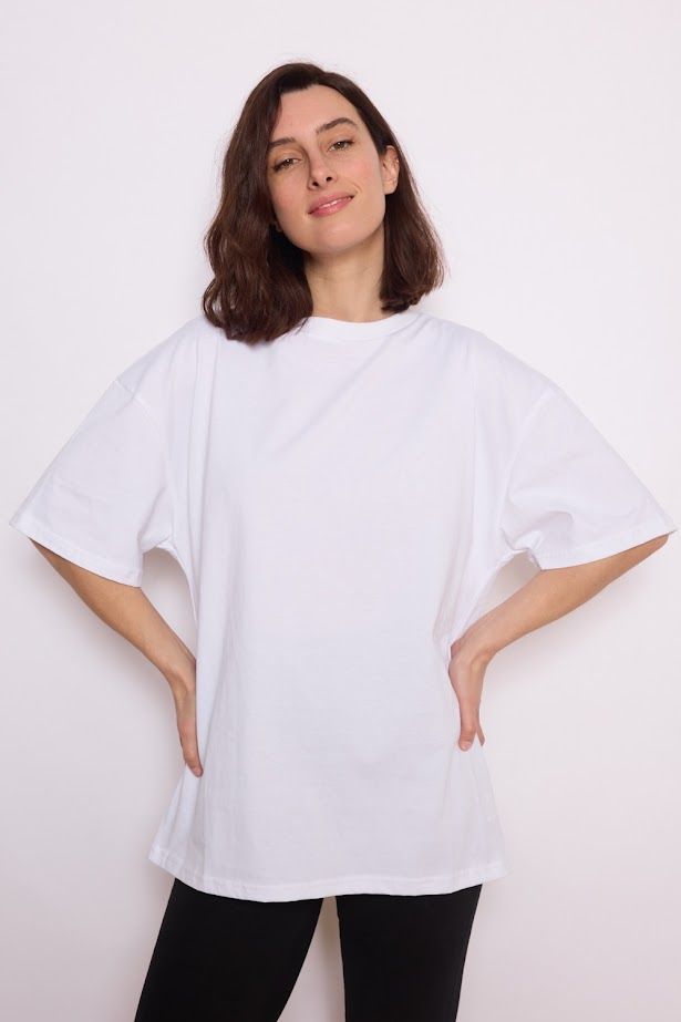 Romy oversized t-shirt wit