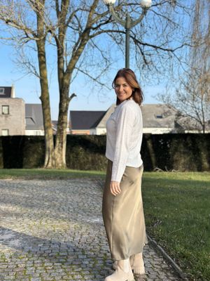 Lotte skirt dusky green