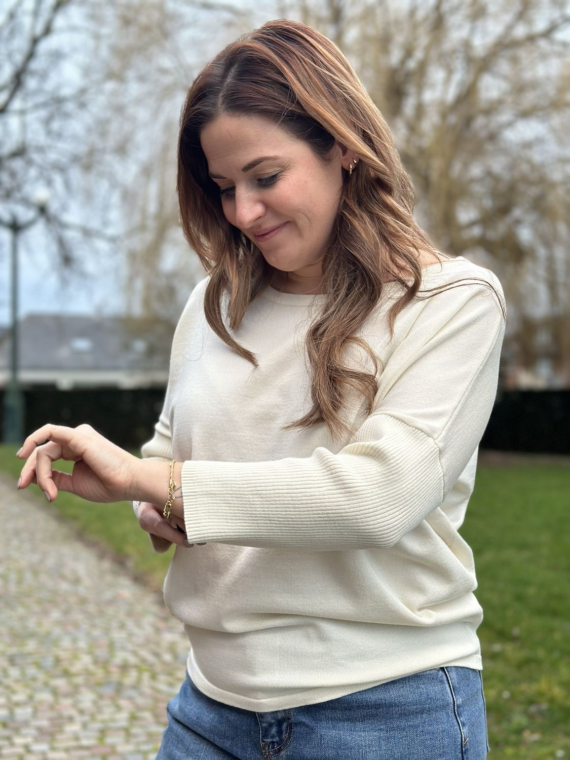 Mila pullover vanille