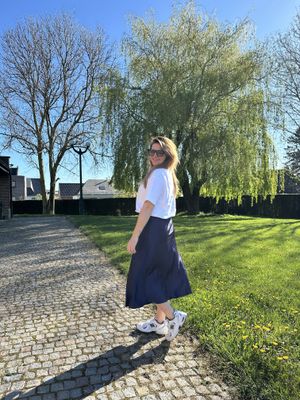 Lodisa rok blauw